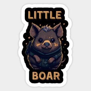 Little Boar Sticker